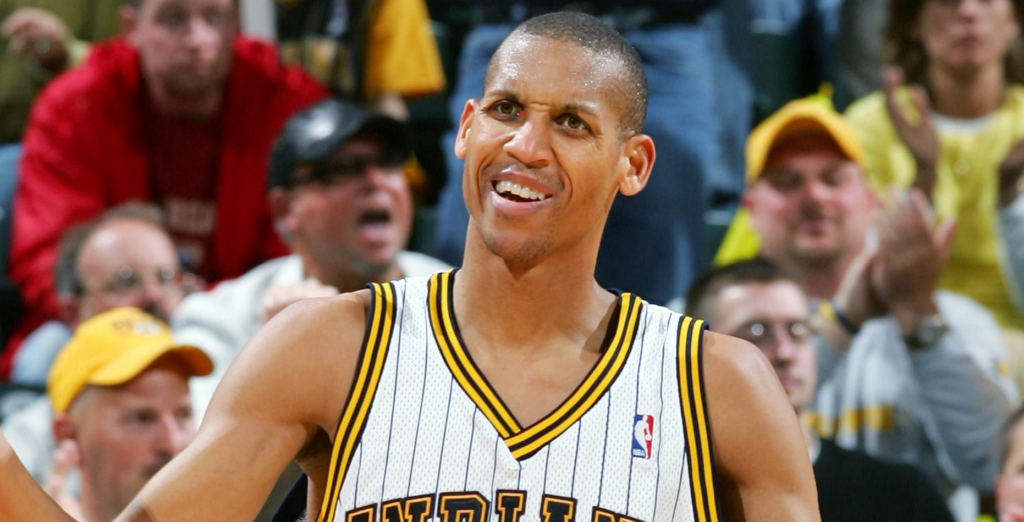 Reggie Miller angry